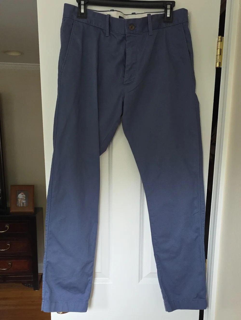 J Crew Slim Fit Wedgewood Blue Pants Size Waist 32, Length 30